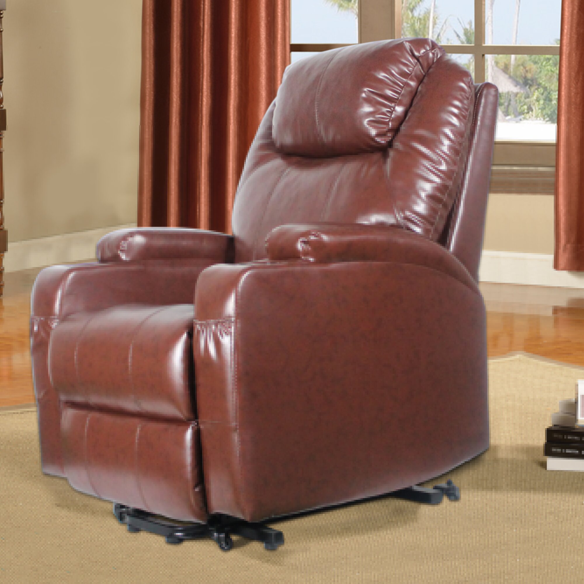 StarHomeLivingCorp Power Heated Vibrating Massage Recliner 3 Position
